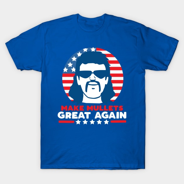 Make Mullets Great Again T-Shirt by DetourShirts